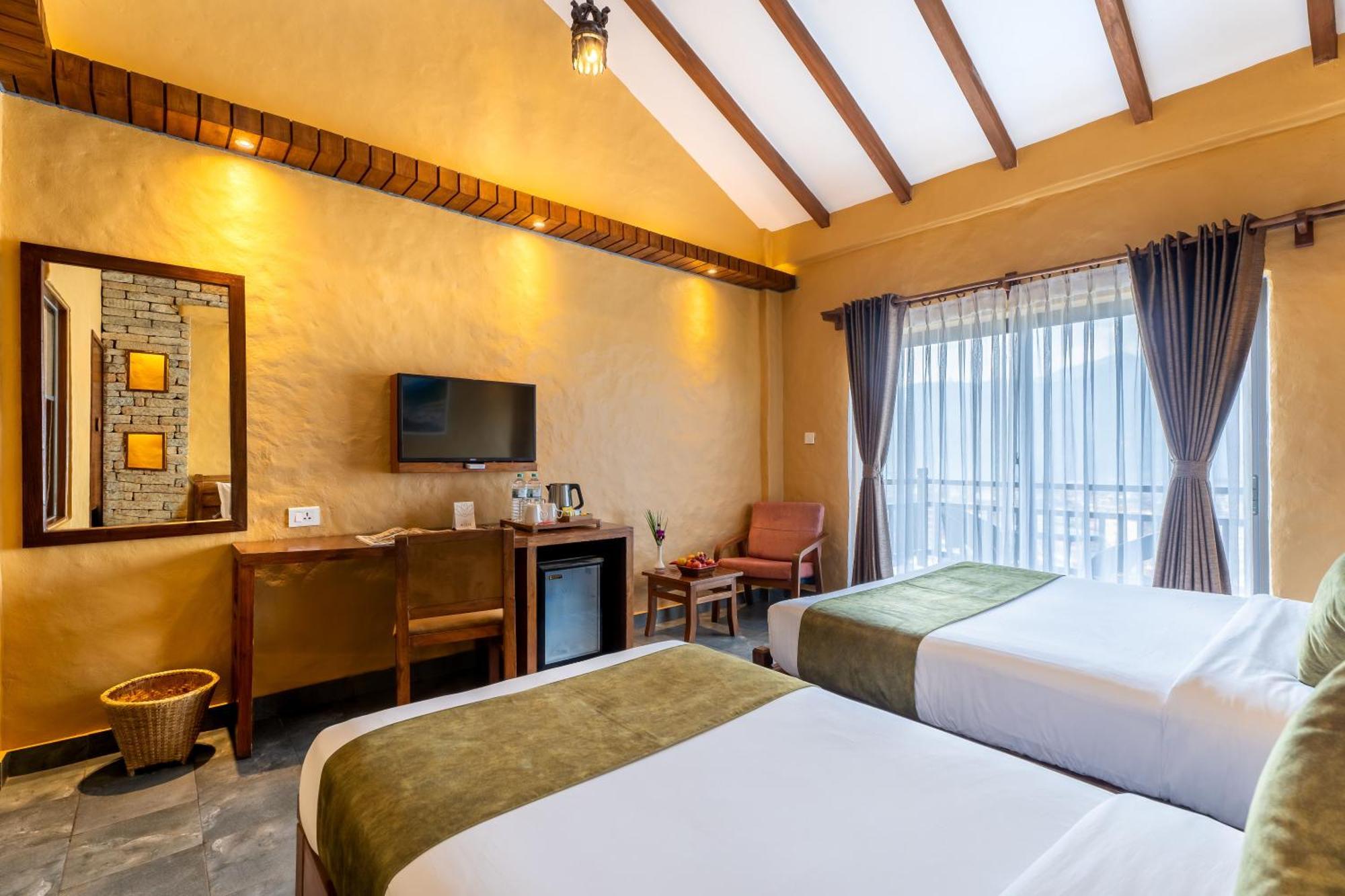 Bar Peepal Resort Ποκάρα Εξωτερικό φωτογραφία Deluxe Room